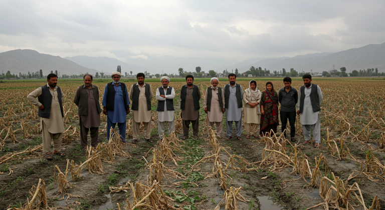 Massive Losses for Farmers in Muzaffarabad Due to Harsh Weather and Crop Diseases